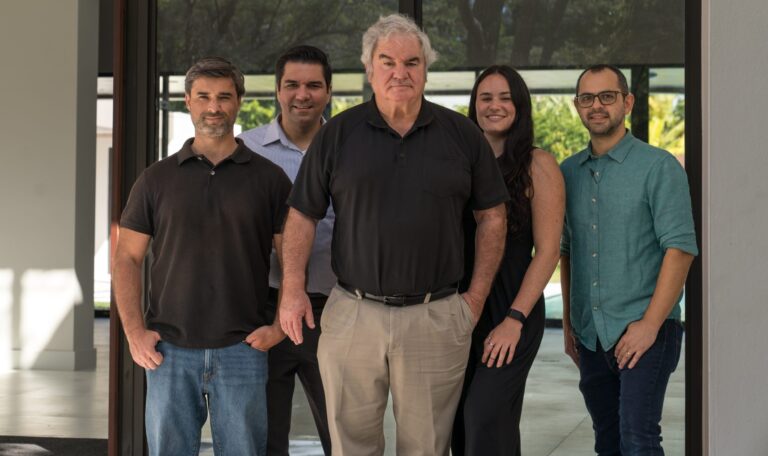 this is an image of a group of professionals who know how to invest in luxury real estate in Miami. These are the five core team members of AGD!